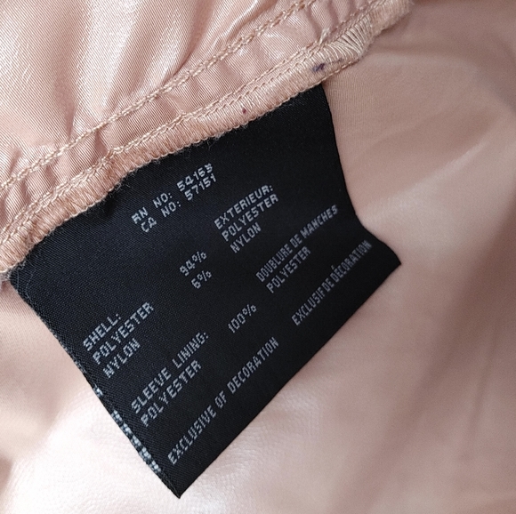 Marc New York Shilowe Cargo rain jacket in blush pink